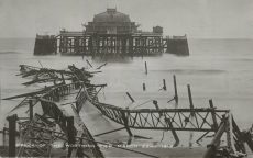 Wreck of Worthing Pier, March 22nd 1913
